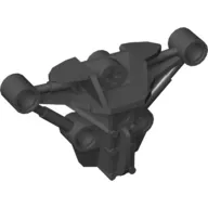 Large Figure Skeletal, Torso, Upper, with Axle Holes and 4 Holes (Mistika)