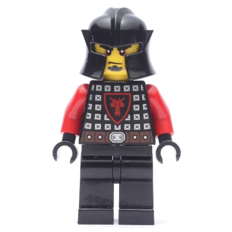 Dragon Knight, Red, Helmet, Soul-patch