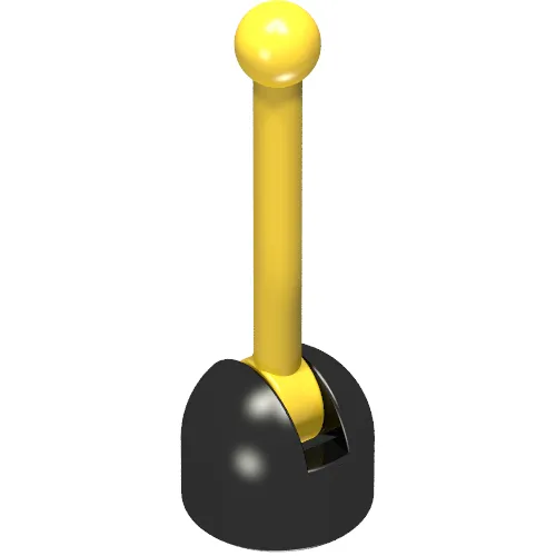 Lever Small Base with Yellow Lever