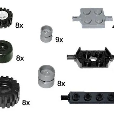 Small Wheels and Axles