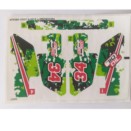 Sticker Sheet for Set 42027-1