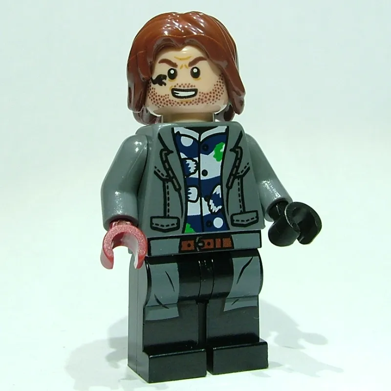 Rainn DeLaCourt - Dark Bluish Gray Jacket, White Shirt