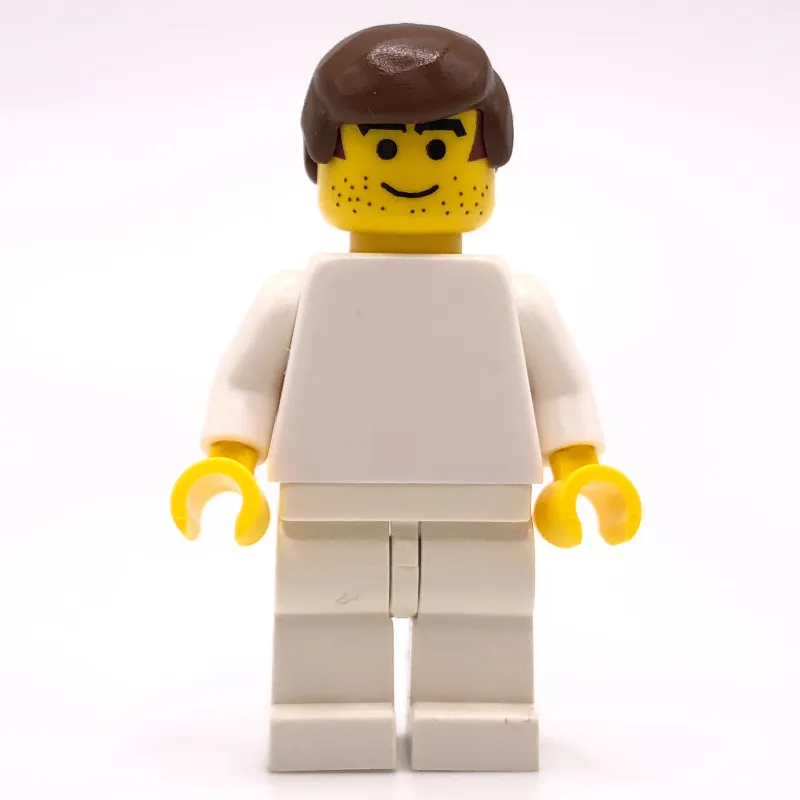 Soccer Player White Torso, White Legs 2