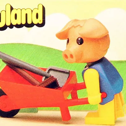 Percy Pig and his Barrow