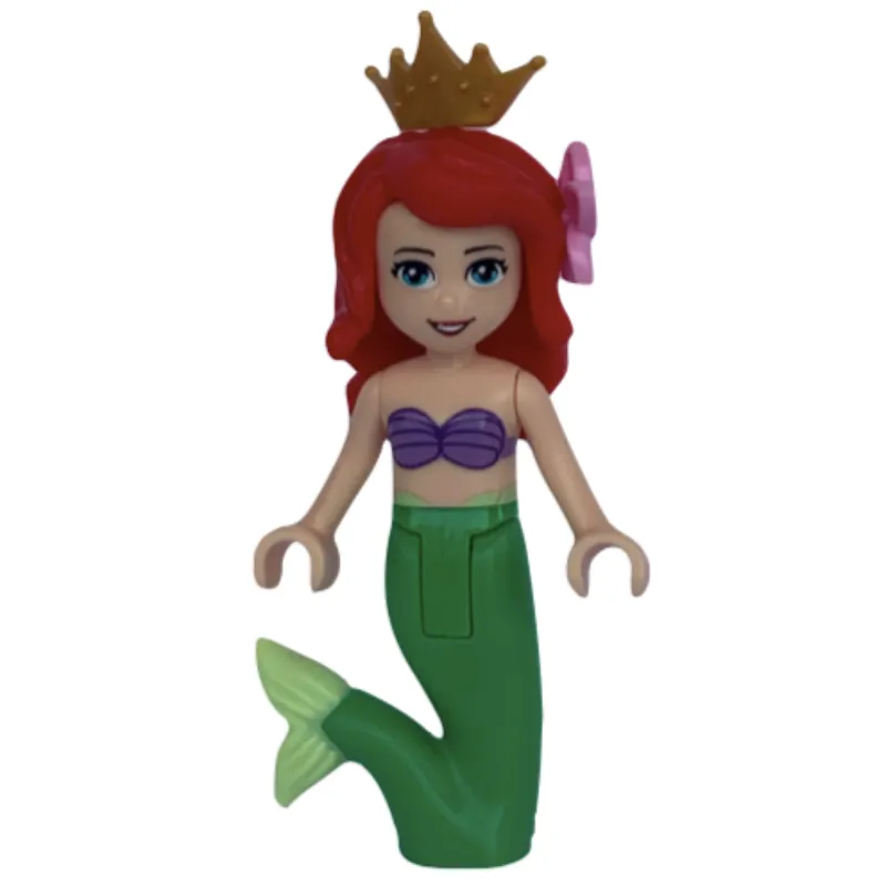 Ariel - Mermaid Form, Flower, Crown