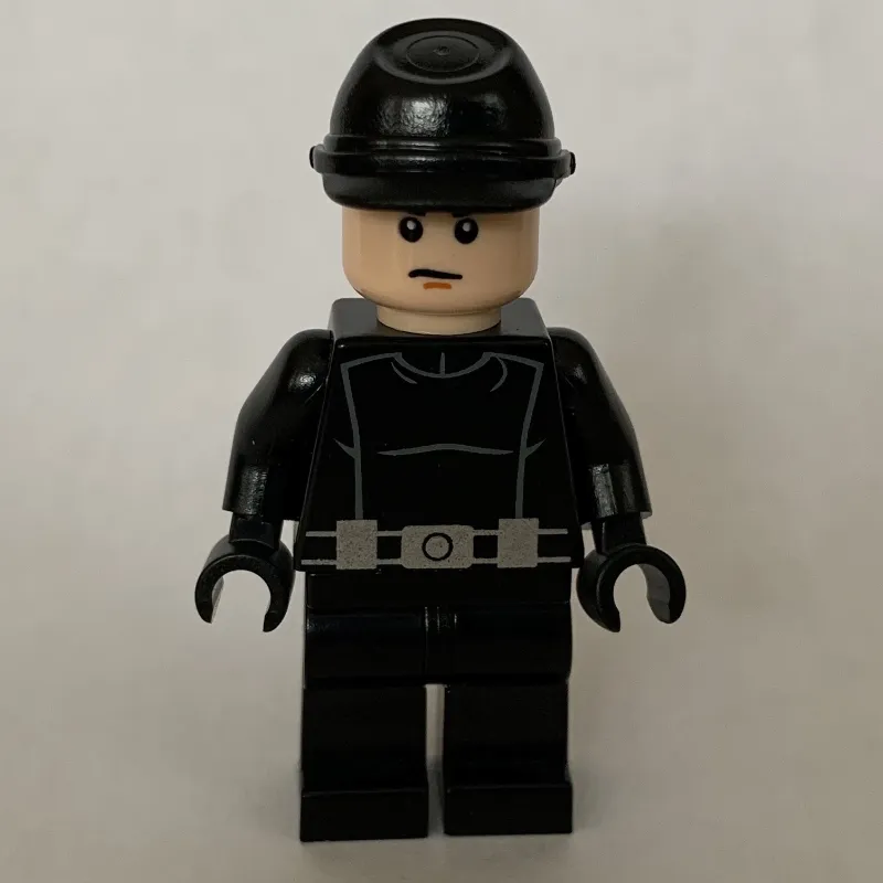 Imperial Crew / Pilot, Black Uniform, Cavalry Cap, Black Hands