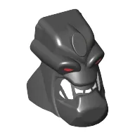 Minifig Head Special, Piraka Reidak with Eyes and Teeth Print