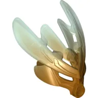 Large Figure Mask Protector with Marbled Trans-Light Blue Pattern (Protector Mask of Ice)