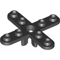 Propeller 4 Blade 5 Diameter with Rounded Ends, Open Hub