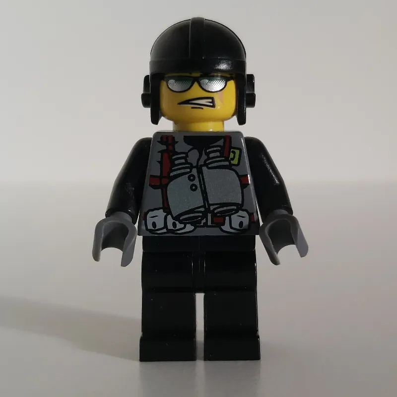 Viper with Binoculars Hanging Round Neck