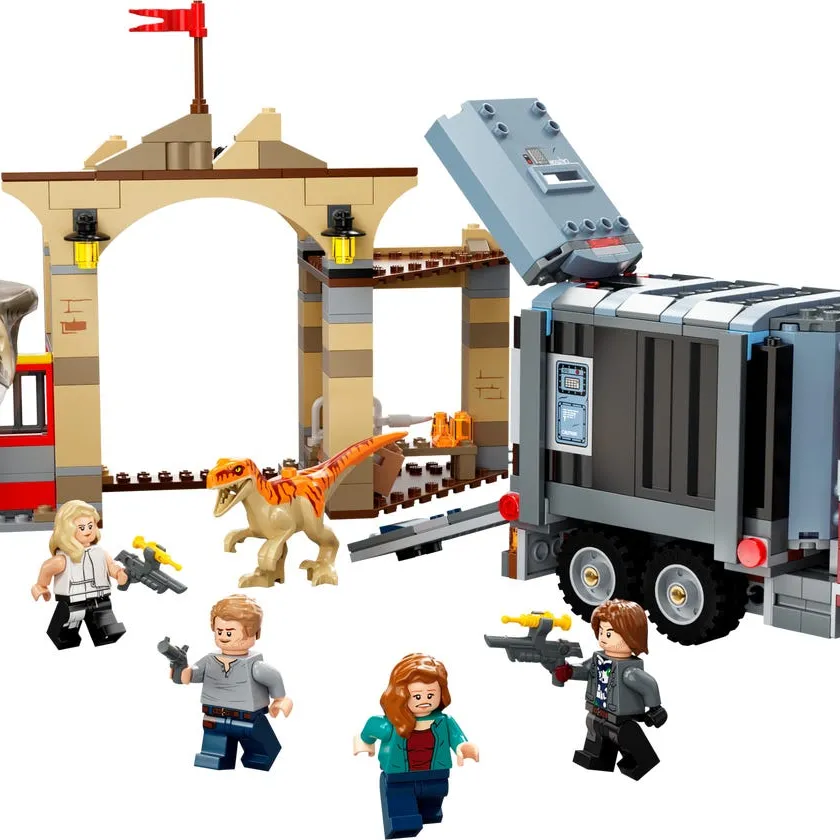 T. rex & Atrociraptor Dinosaur Breakout