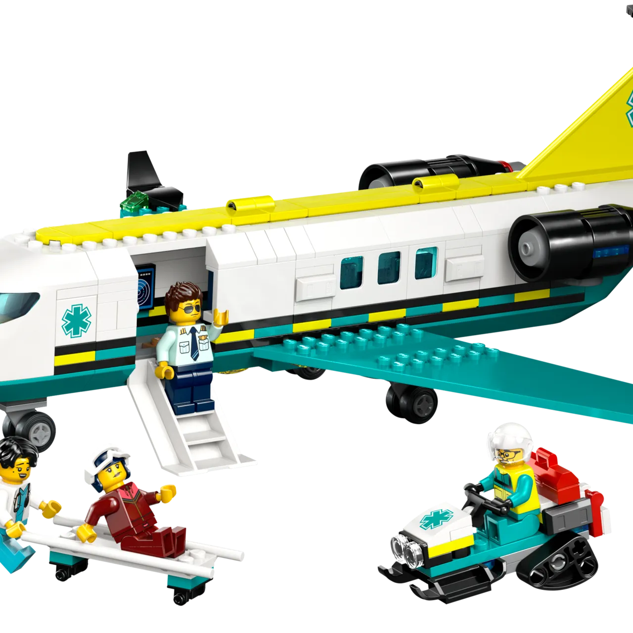 Emergency Air Ambulance Airplane