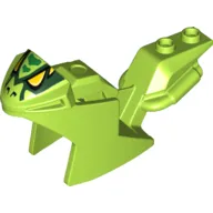 Fairing, Motorcycle, Racing (Sport) Bike, with Snake Face Print