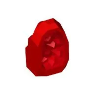 Geode / Rock with Trans-Red Crystal