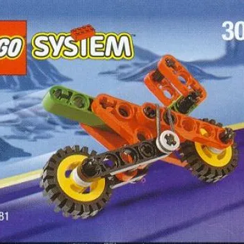 Kelloggs Promotional Set: TECHNIC Motorcycle