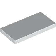 Tile 2 x 4 with 'I heart LEGO STORE EDINBURGH' print