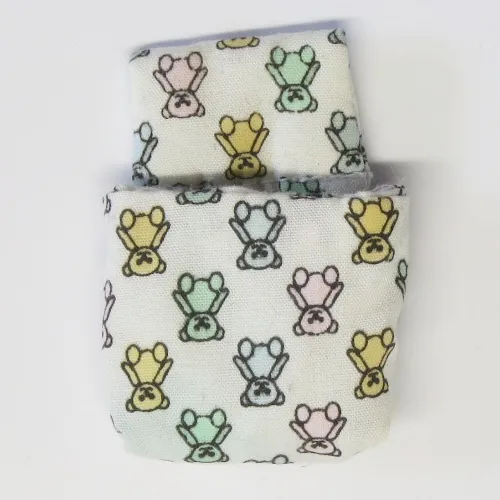 Belville, Sleeping Bag / Baby Pouch with Teddy Bears Print