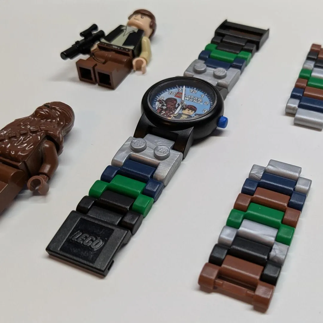 Han Solo and Chewbacca Buildable Watch with Toy