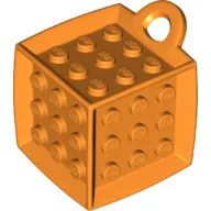 Die - 6 Sided with 3 x 3 Centre Studs, and Ring (DOTS)