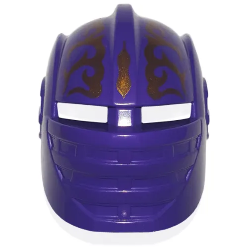 Large Figure Mask / Visor, Danju with Gold Print