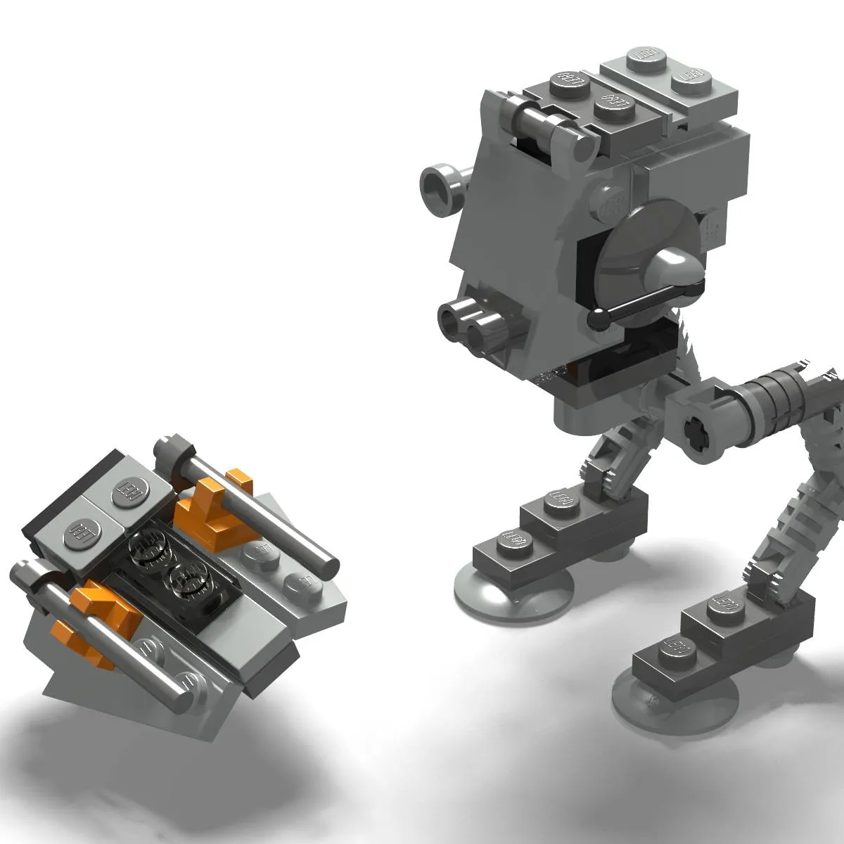AT-ST & Snowspeeder - Mini
