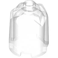 Brick Round 2 x 2 x 2 Crystal Facets Top