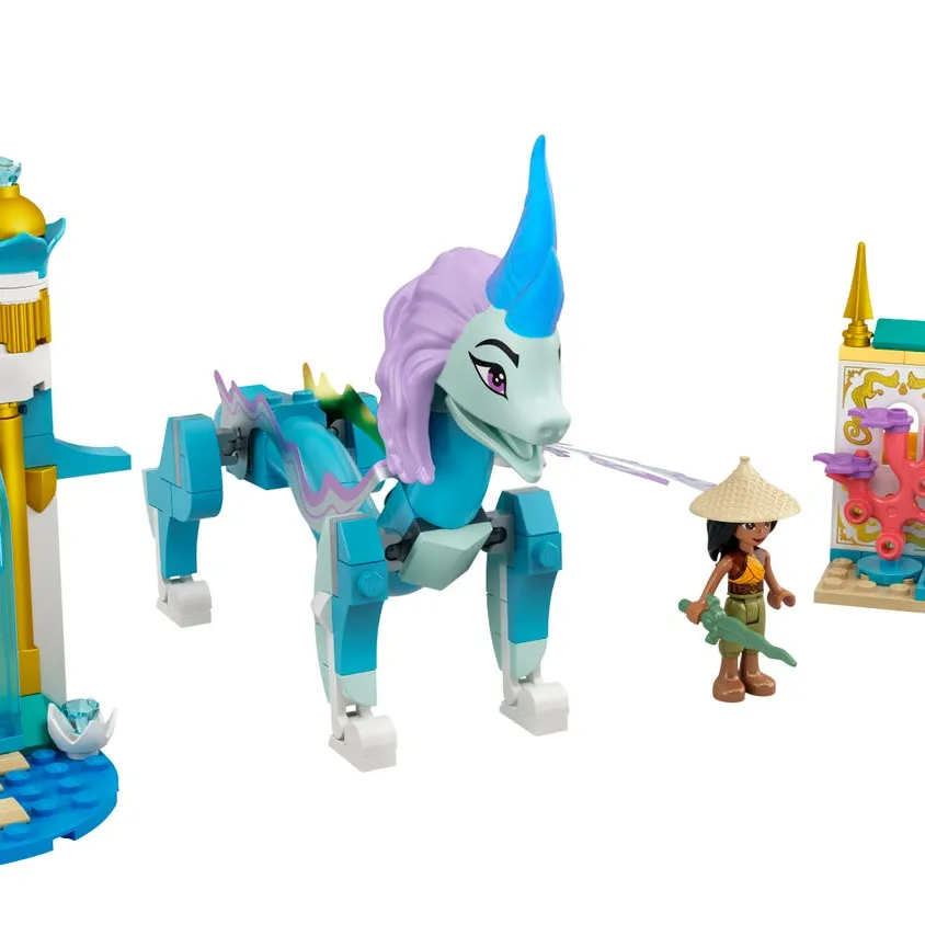 Raya and Sisu Dragon