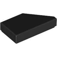 Tile 1 x 2 with Stud Notch Left