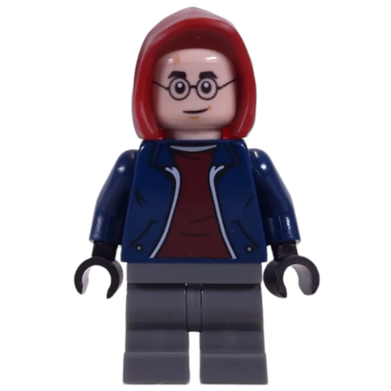 Harry Potter, Dark Blue Jacket, Dark Red Hoodie