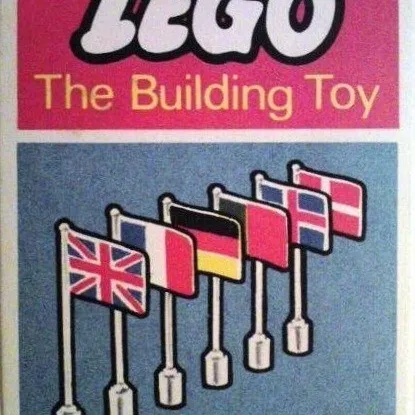 6 International Flags (The Building Toy)