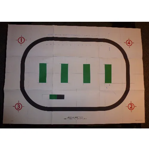 Playmat, Test Mat for Mindstorms NXT 2.0