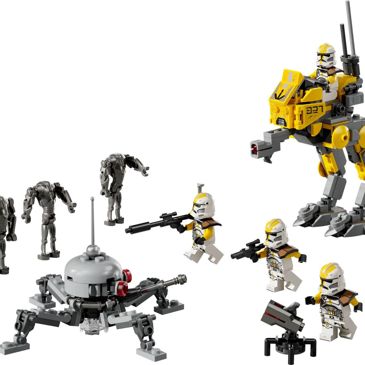 327th Star Corps Clone Troopers Battle Pack