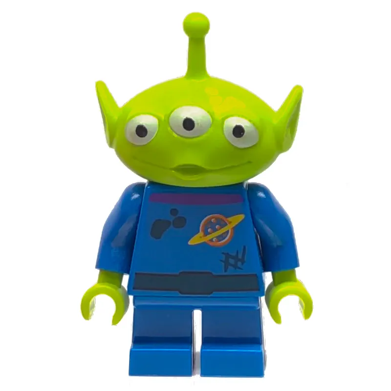 Alien with Yellow Stain on Face