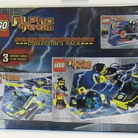 Alpha Team Secret Mission Collector's Pack