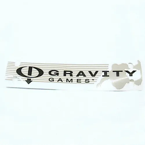 Banner, 11 x 3 Rectangle, with Gravity Games Logo