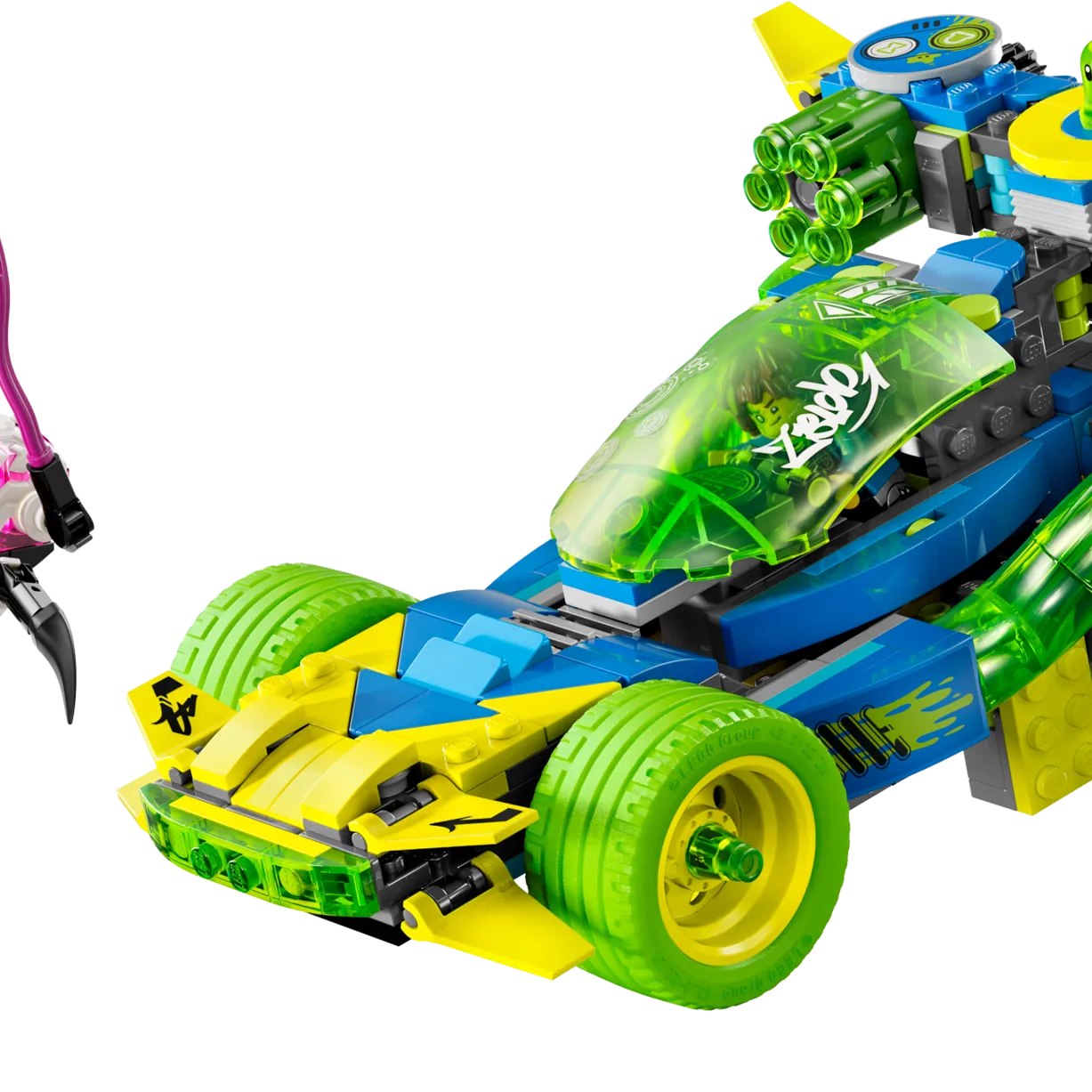 Mateo and the Z-Blob Action Race Car