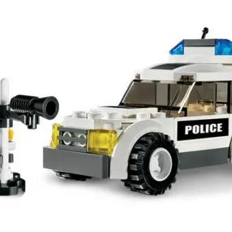 Police Car (Black Sticker Version)