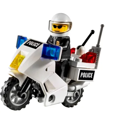 Police Motorcycle (Black Sticker Version)