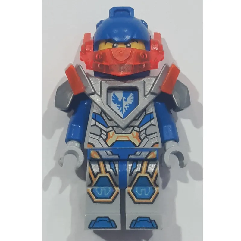 Clay Moorington with Trans-Orange Visor and Silver Armor