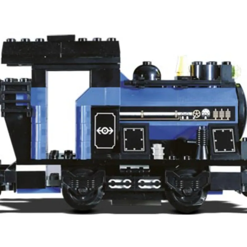 Small Train Engine Blue