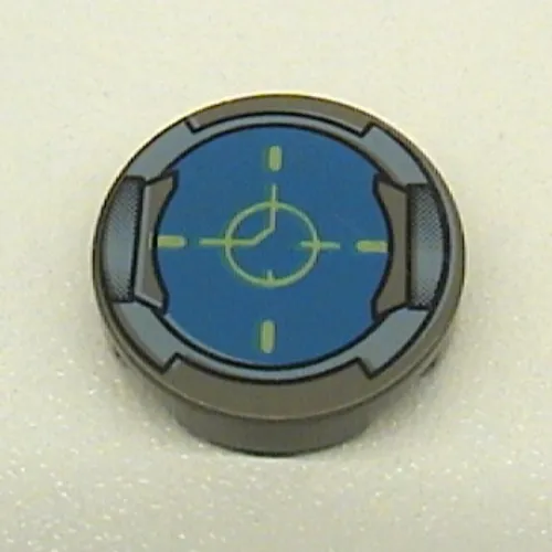 Tile Round 2 x 2 with Tracking Screen Print