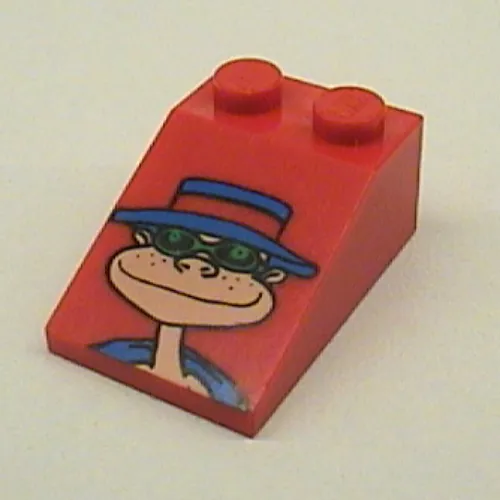 Slope 33° 3 x 2 Smooth with McDonald's Hamburglar Print