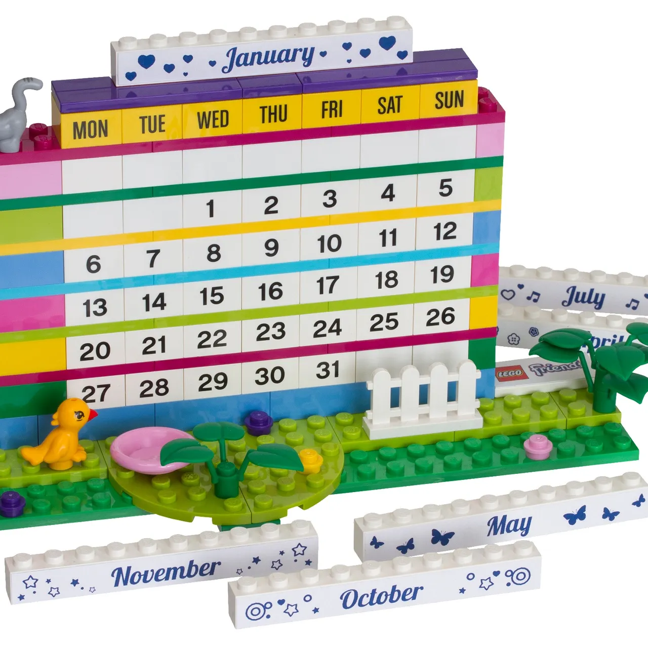 Friends Brick Calendar