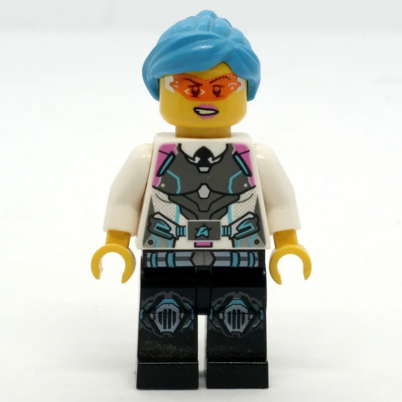 Agent Caila Phoenix with Dark Azure Hair