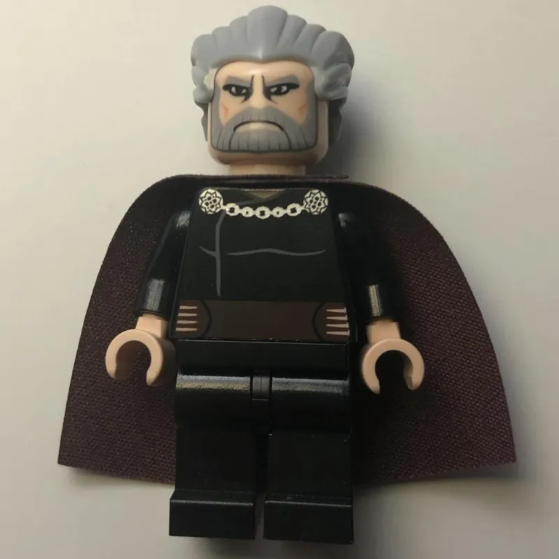 Count Dooku, Light Bluish Gray Hair