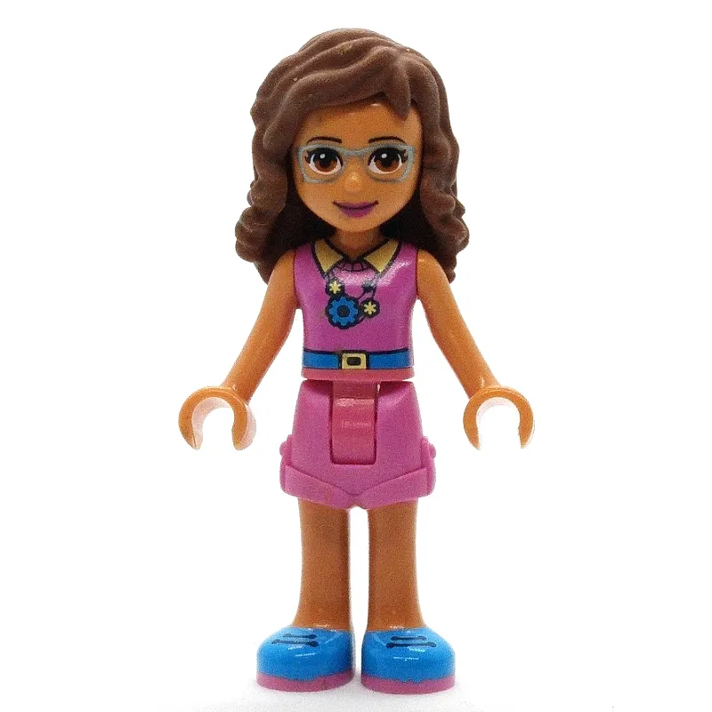 Olivia - Dark Pink Top, Dark Pink Skirt