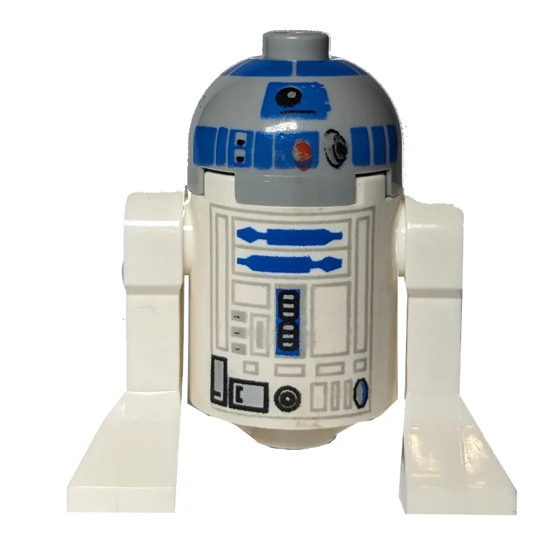 Astromech Droid, R2-D2, Light Bluish Gray Dome
