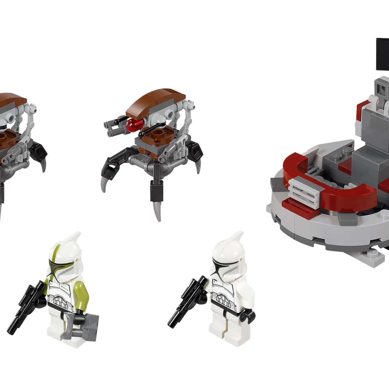 Clone Troopers vs. Droidekas