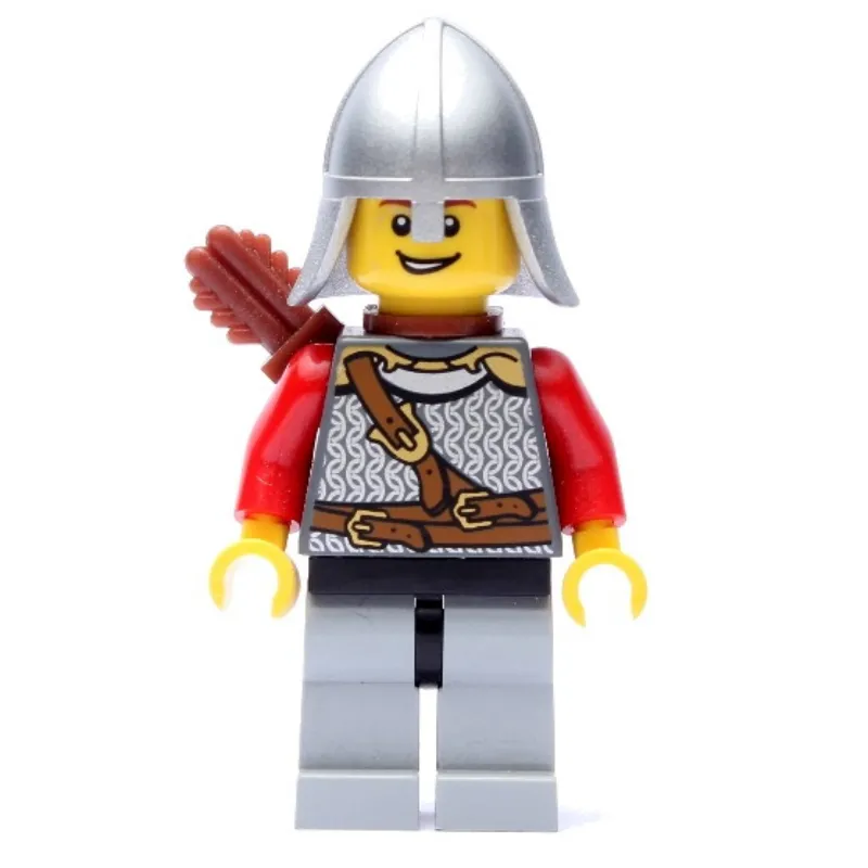 Lion Knight, Archer, Helmet, Quiver