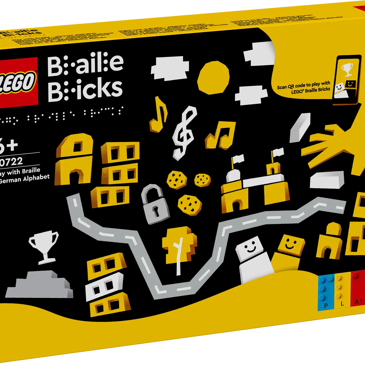 Play with Braille - German Alphabet